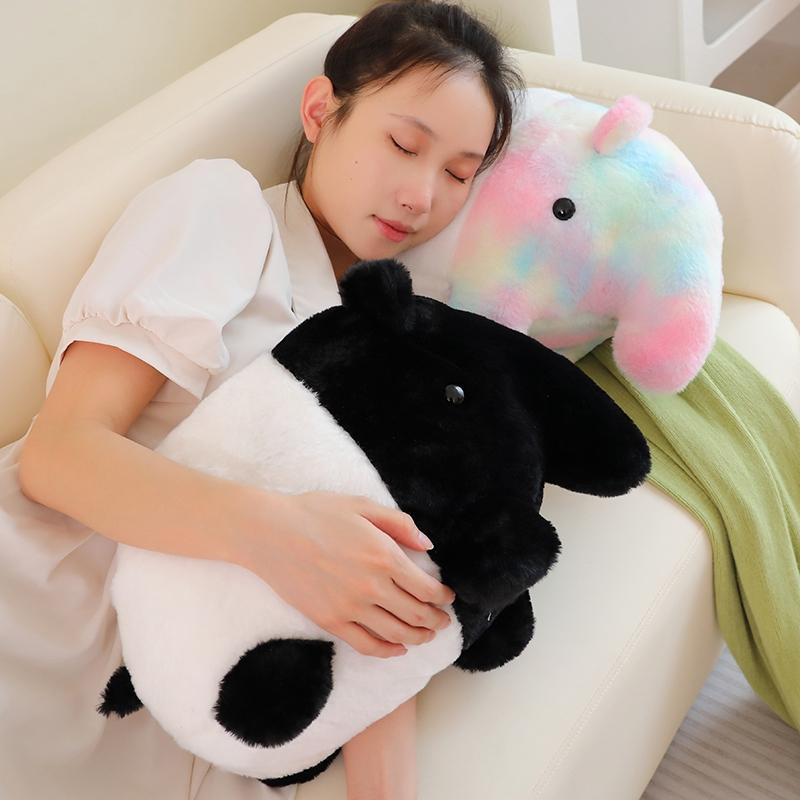 35/40cm Stuffed Animal Dream Rainbow Elephant Plush Soft Baby Accompany Doll Pillow Toys Kids Birthday Gifts Room Decor