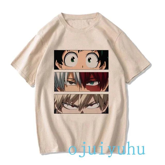 My Hero Academia Szie T Shirt UnisexWomen Todoroki Tshirt Boku No Hero Academia Graphic Tops Anime Bakugou Himiko Toga Tshirt