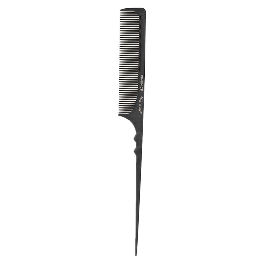 Tail Comb Professional Grade Heat Resistant Hairdressing Styling Salon Combs for All Hair Types Blac