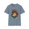Unisex Softstyle T-Shirt Retro Space Diner Moon Breakfast Fun Tee