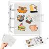 Space Saving Felt Brooch Storage Book 6 Pages Badge Charms Organizer  Home Accessory