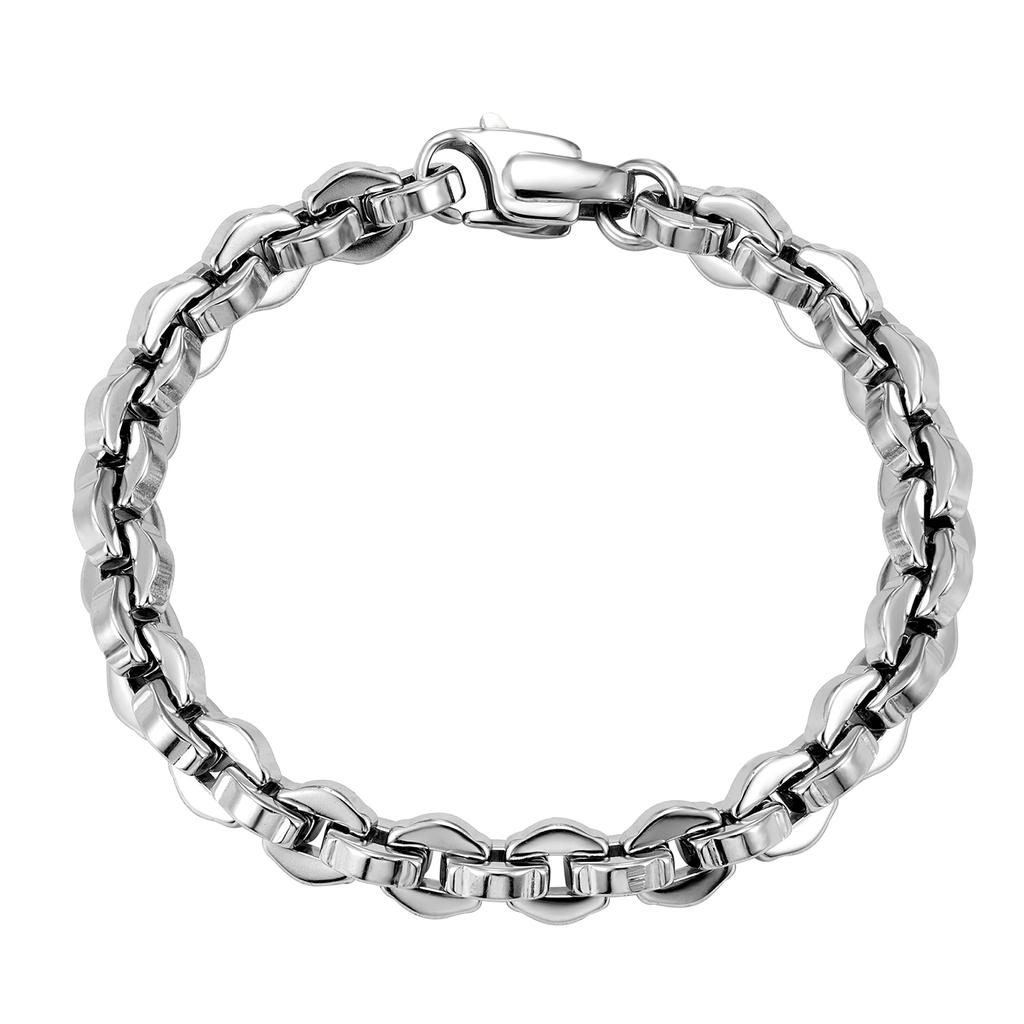 Manufacturer's Stainless Steel Hip Hop Cuban Link Bracelet Classical Design Fashion Chain & Link Bracelets