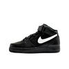 Air Force 1 Abrasion Resistant Breathable Mid Top Skateboard Shoes Unisex Black White CW2289-001(Team577-mid)