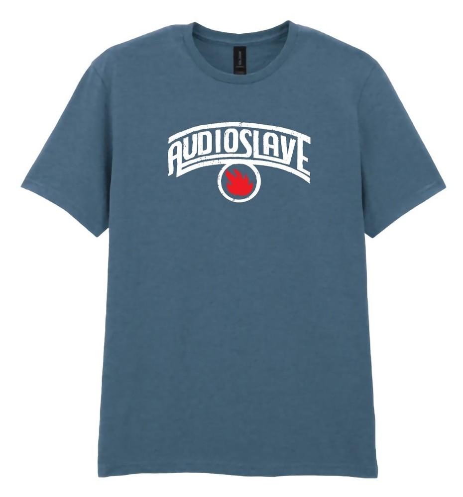 Audioslave Tshirt cotton Hard rock alternative metal music fans gift tee L
