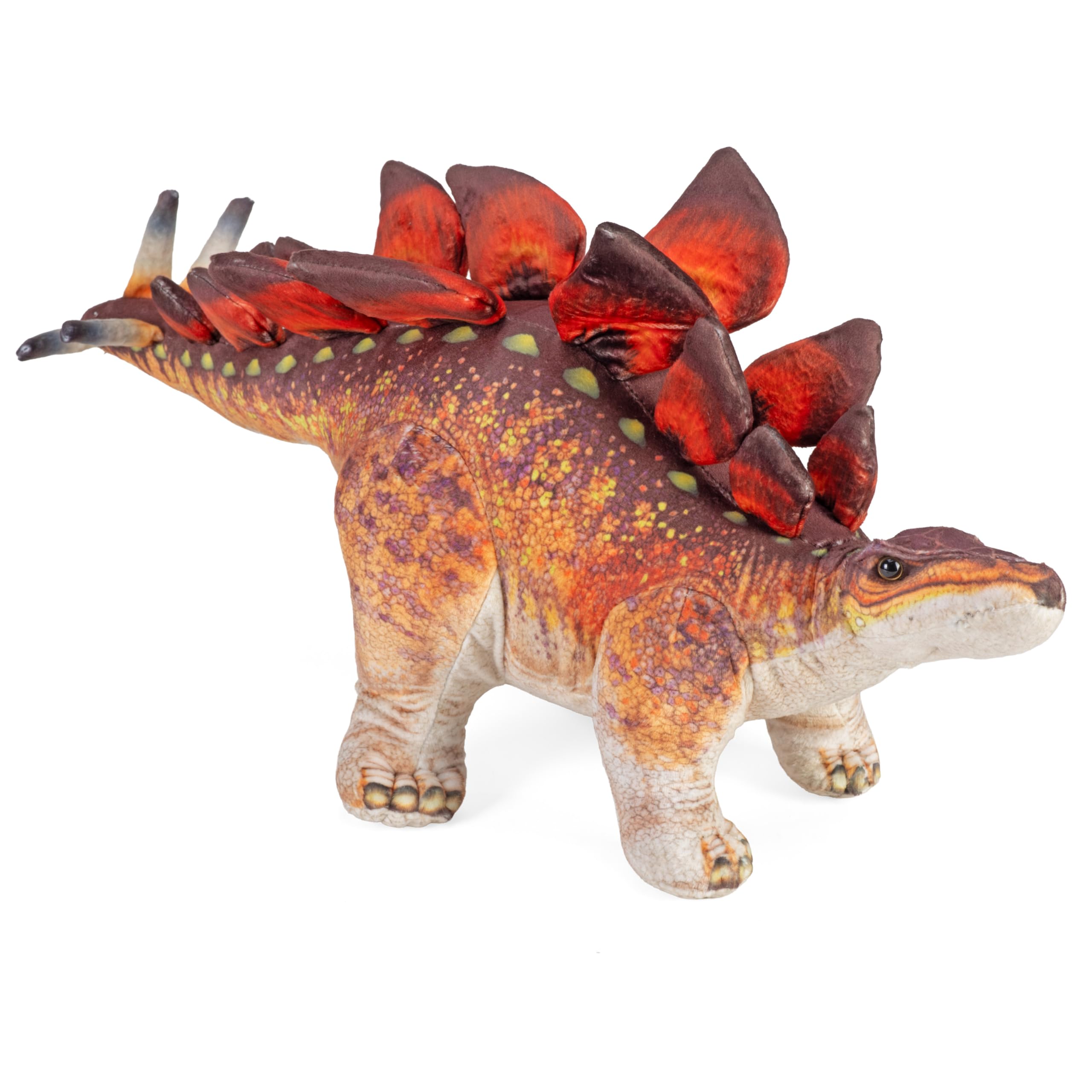 

Wild Republic Artist Stegosaurus Plush Dinosaur (W17 x D51 x H26cm)