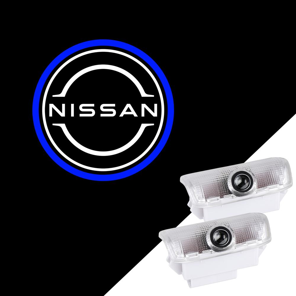 

2Pcs LED Car Door Welcome Light Wireless Projector Lamp Car Decor Accessories For Nissan Nismo PATROL 2012-2017 TEANA 2008-2012