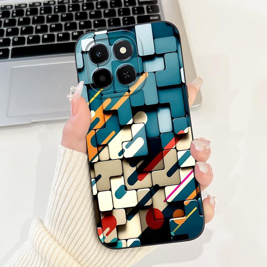 For Honor X6C Case NIC-LX1 Cover Flower 2025 Silicone Soft Back Cases For HonorX6C X 6 C NIC-LX2 Phone Case Protective Shell