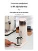 Cross-Border 110V/220V Electric Coffee Bean Grinder with 420 Steel Core – Ideal for Hand Pour Over and Espresso.