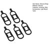 5Pcs Bicycle Headlight Silicone Strap Universal Mountain Road Bicycle Handlebar Light Flashlight Computer Band Mount Holder Bike Accessories