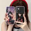 Akame Kurome Clear Mobile Phone Case for Samsung Galaxy S25 S24 S23 S22 S21Plus FE Ultra Colorful Cover