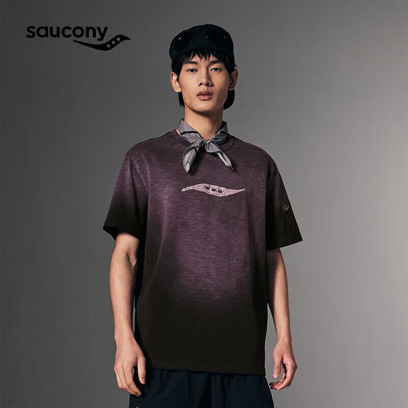 Saucony Nathan Bell Artist Collaboration Washed T-Shirt XL
