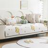 Summer Cartoon Ice Silk Sofa Cushion Summer Mat Seat Cushion Non-Slip  New Cool Seat Cushion High-End Cover Cloth