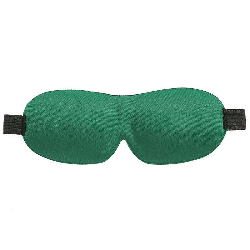 Custom Logo Comfortable Breathable 3D Contoured Foam Eyemask 100% Blackout Eye Mask for Sleeping with Adjustable Strap