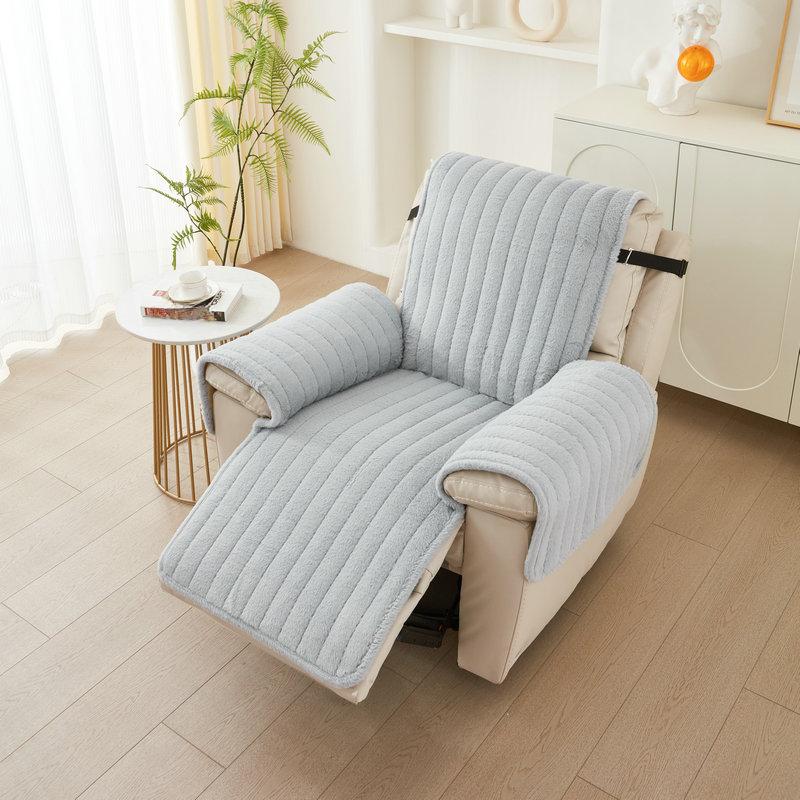 Sofa Cushion Plush Non-Slip Four Seasons Universal Single Sofa Slipcover Sets Integrated Cover Towel