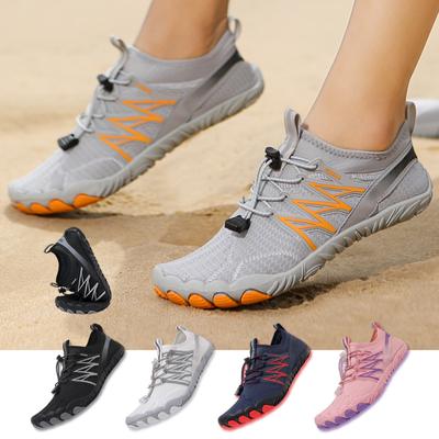 Men Water Shoes Women Barefoot Aqua Shoes Upstream Beach Sports Swim Sandals Quick Dry Boating Diving Surfing Wading Sneakers For Gym Fitness Yoga
