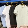 Couples' Quick-Dry Casual Summer T-Shirt, Loose Fit, Versatile, Short-Sleeved, Round Neck, Plus Size