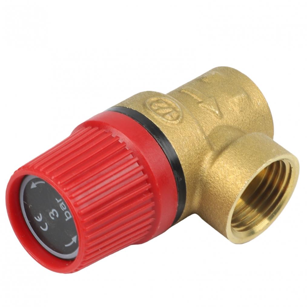 Diaphragm Brass Safety Valve 1/2 Inch Easy Installation for Pressure Control