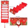 Festival Santa Design 10 Compartment Cash Envelopes Holiday Gift Box Durable Paper Christmas Party Essential