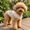 Soft Dog Cooler Clothes Cotton Puppy Skirt Cute Summer Pet Costume  Pets
