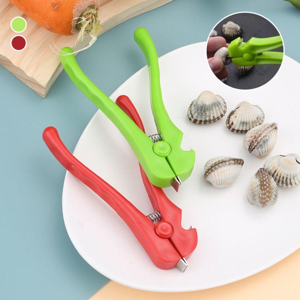 Multifunction Seafood Clamp Crab Oyster Scallop Opener Kitchen Seafood Clamp Shellfish Opene Seafood Tools Clam Oyster Sheller