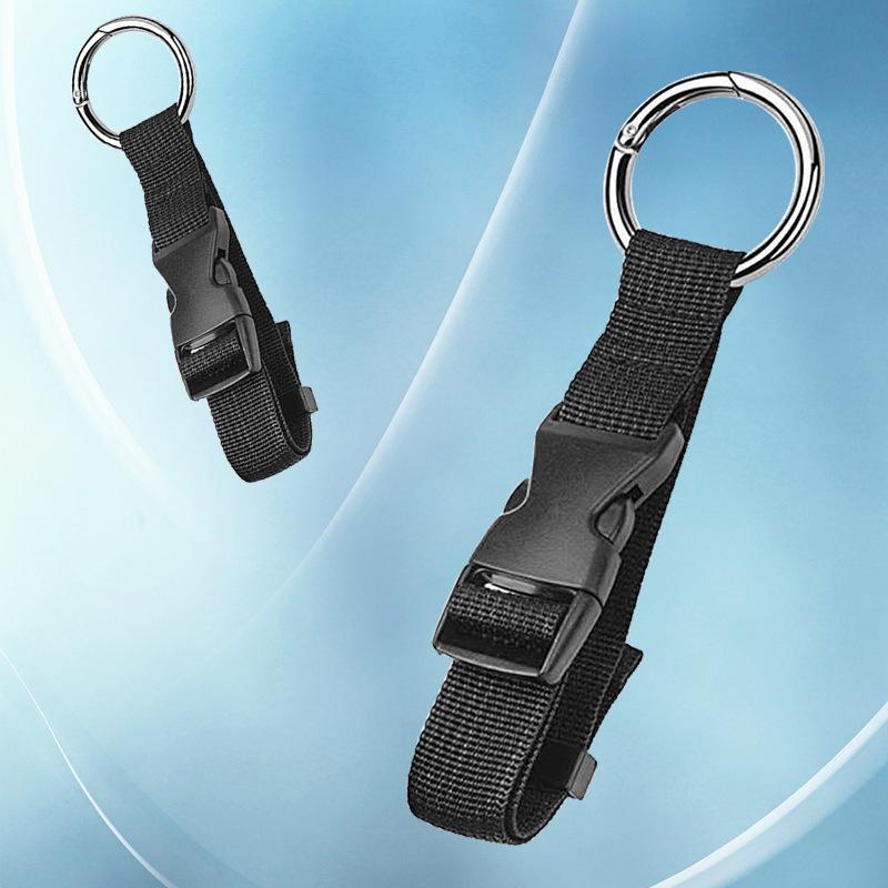 

Многофункциональный ремень-крючок для багажа для чемоданов и альпинистских сумок 2.5*16 cm чёрный