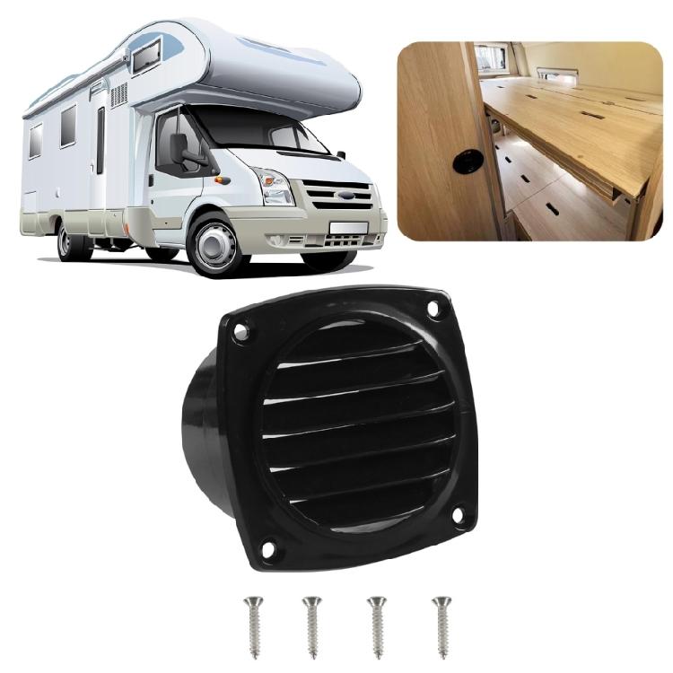 Marine Ducting Ventilation Air Vent Air Hose Thru Vent Universal Air Outlet Boat Vent Louvered Hose Vent Replacement