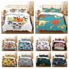 Skull Print Bedding Set Skull Pattern Duvet Cover Set Design Quilt Cover Highend Bedroom Teens Kids Single Size Home Textiles