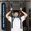 Breathable Cervical Neck Traction Belt Strong Bearing Capacity Adjustable Hanging Neck Stretching Installation-free Soft