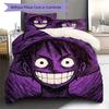 One Piece Luffy Pattern Bedding Quilt Set Quilt Cover Pillowcase Home Decoration Birthday Gift (1 * Duvet Cover + 2 * Pillowcase, Without Core)