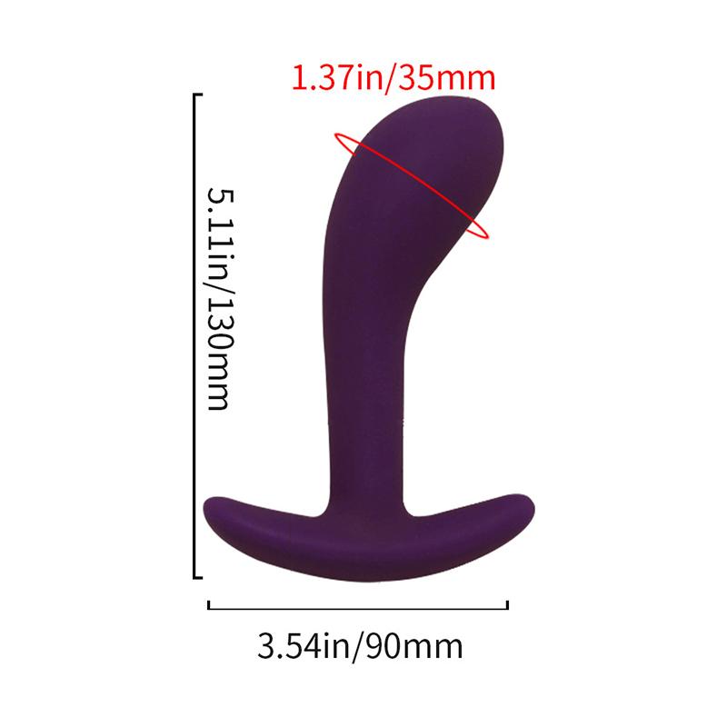 1/3Pcs Beginner Silicone Butt Plug Anal Plug For Men Prostate Massager For Gay Mini Anal Bullet Vibrator Sex Toy For Men Women