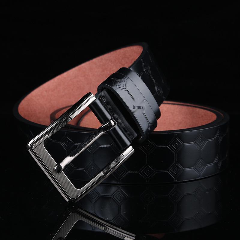 European & American Casual Men's PU Leather Pin Buckle Belt