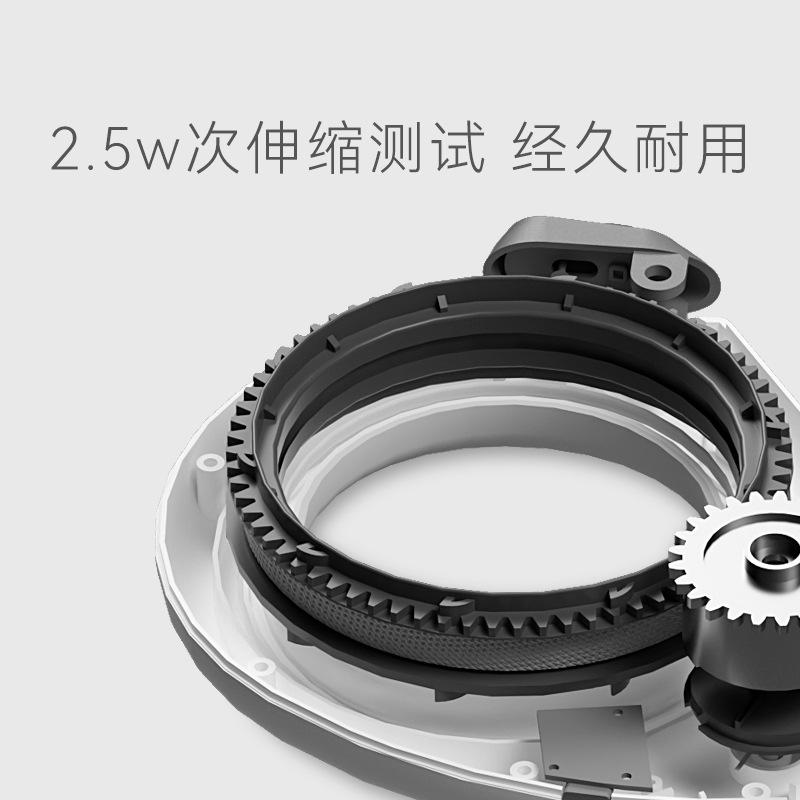 Automatické teleskopické vodítko kulatý kroužek se světlem vodítko pro psa kroužek svítící vodítko na procházky psí řetěz potřeby pro domácí mazlíčky