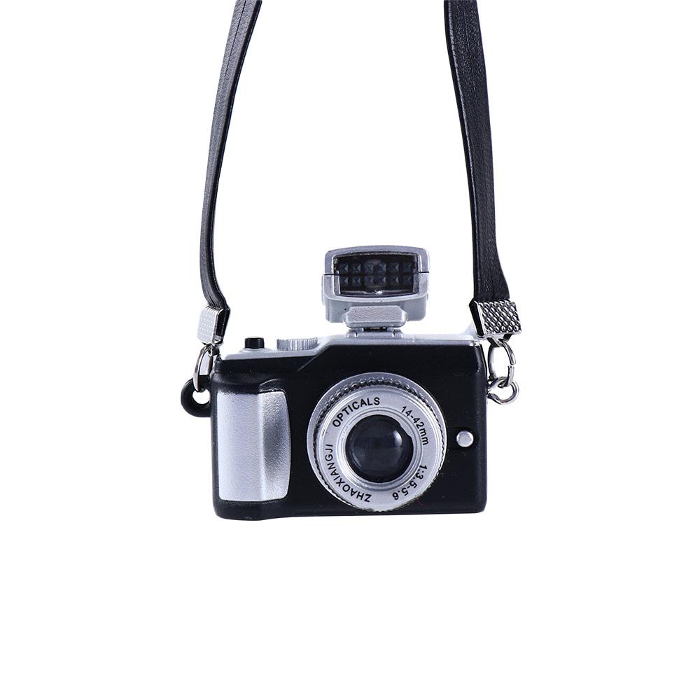 BJD 1/12 Doll Miniature Digital Camera Dollhouse Miniature Camera Mini Doll Camera Doll SLR Camera