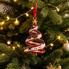 Christmas Hanging Ornaments Patriotic Tree Ornaments, Acrylic Holiday Pendant for Independence Day, Indoor Party Supplies Outdoor Decor Living