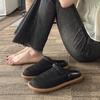 Two Wear Flat-soled Linen Sandals Women's Summer 2025 New Mesh Breathable Hole Shoes Bag Head Half Slippers Outer Wear