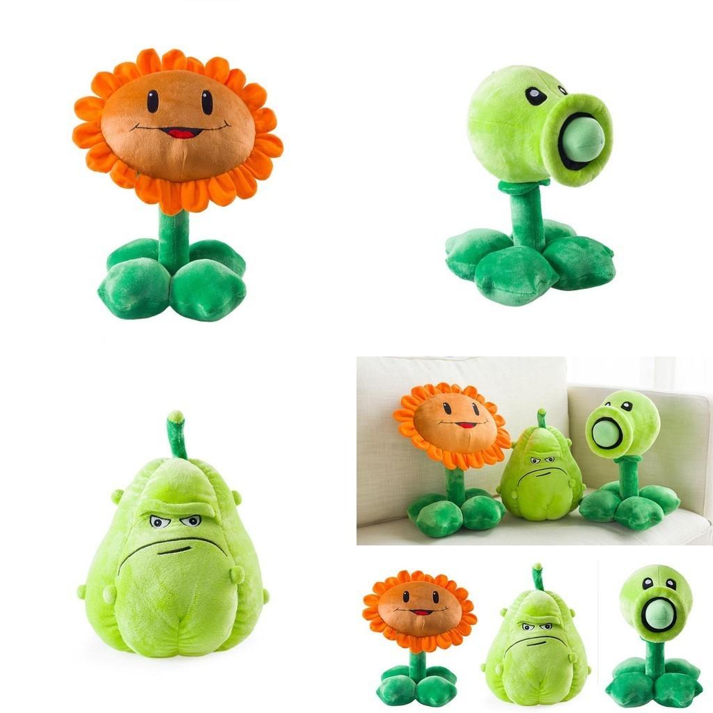 Pflanzen vs. Premium-Qualität. Zombies Sonnenblume Melone Erbsen Plüschtier Weiche Stoffpuppe Perfekt für Kinder