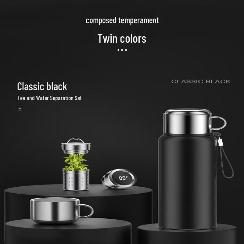 

OLOEY 316 Stainless Steel Smart Thermos Bottle