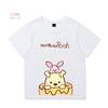 Kids T-Shirts Fashion Winnie Pooh Girls Boys Toddler Tee Casual Children Clothes Top Summer Bear Pattern Cool Funny Printed Short Sleeves