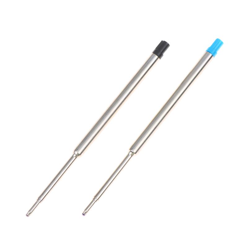 Ballpoint Pen Refills Compatible with Parker Pens Medium Point Blue Black Fade-Resistant Ink for Document Signature