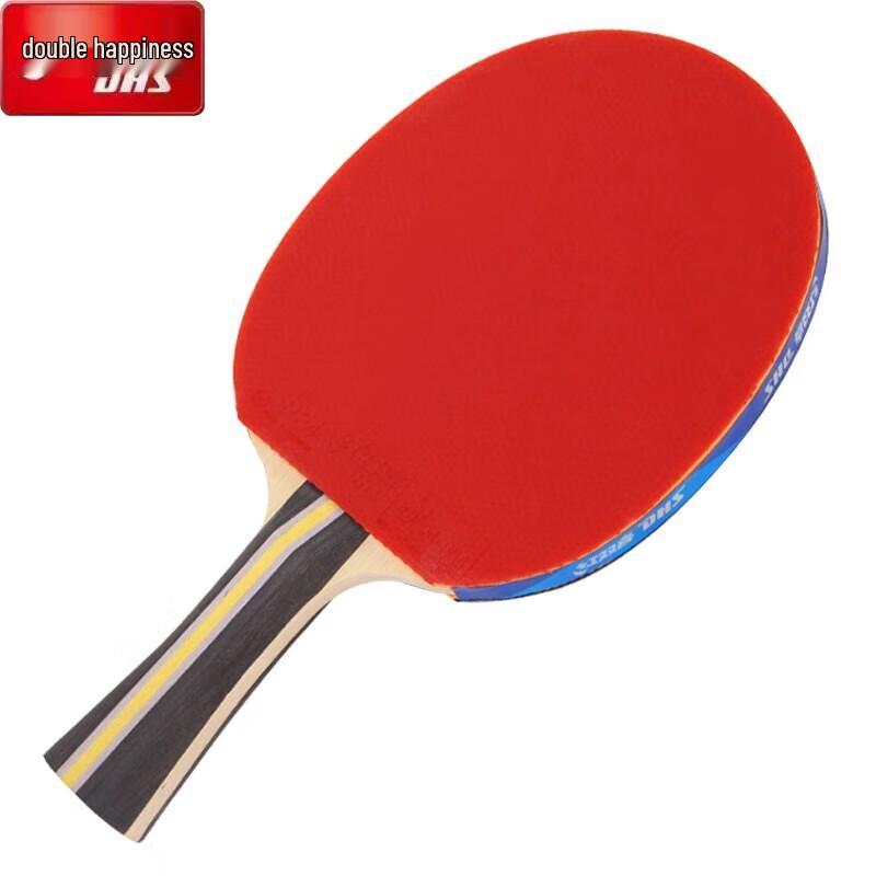 Double Happiness 3-Star Table Tennis Racket Set