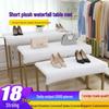 White Plush Carpet Mat for Store Display, Counter, Shelf, and Conveyor Belt