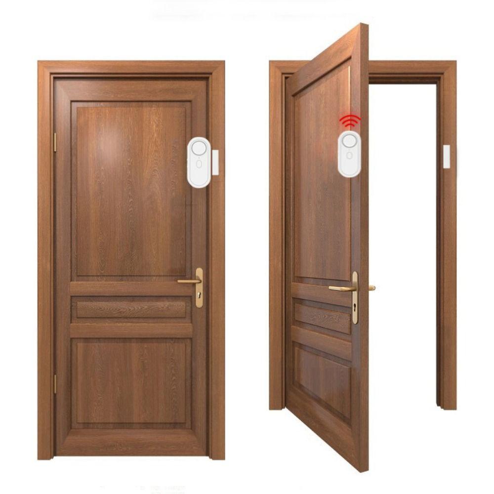 

120Db Door Window Alarm Multifunctional Anti Theft Alarm For Kids Safety Window Pool Alarms білий