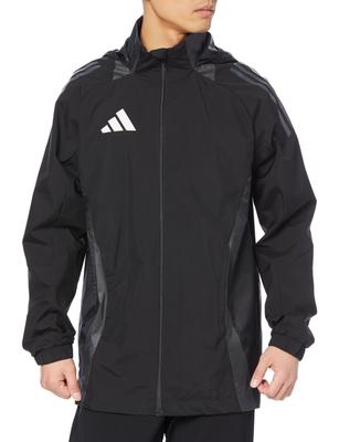 Soccer Jacket Tiro 24 Competition All Weather Jacket HBP45 Dark Gray [Adidas] Men's Black/Team (IJ8343) J/M