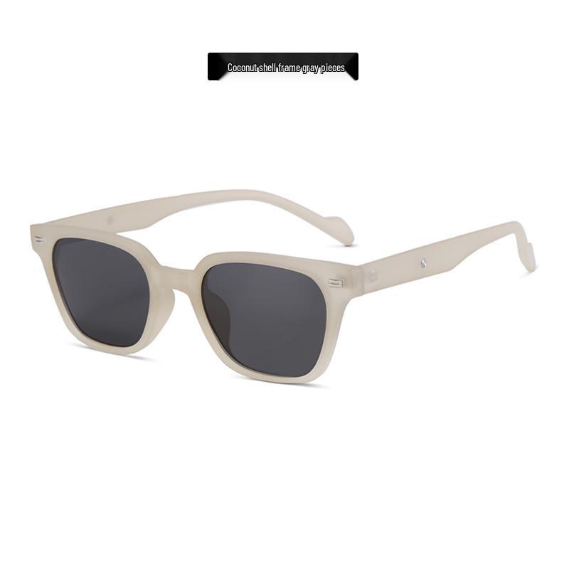 Men's High-End European & American Small Frame Polarized Sunglasses - UV Protection for Driving