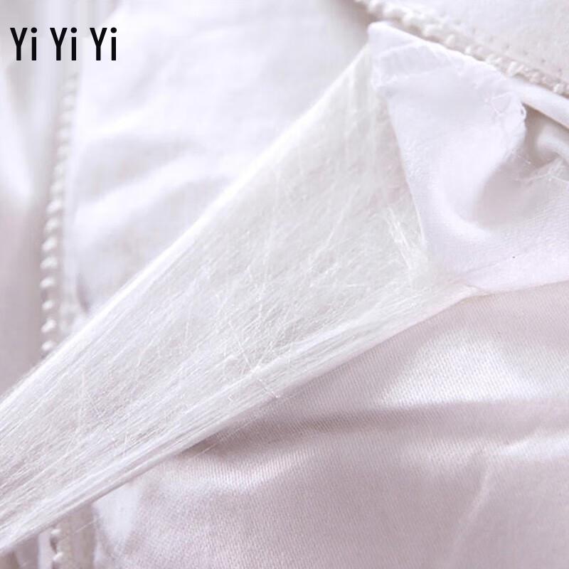 Yiyiai Pure Mulberry Silk Quilt with Cotton Sateen Cover