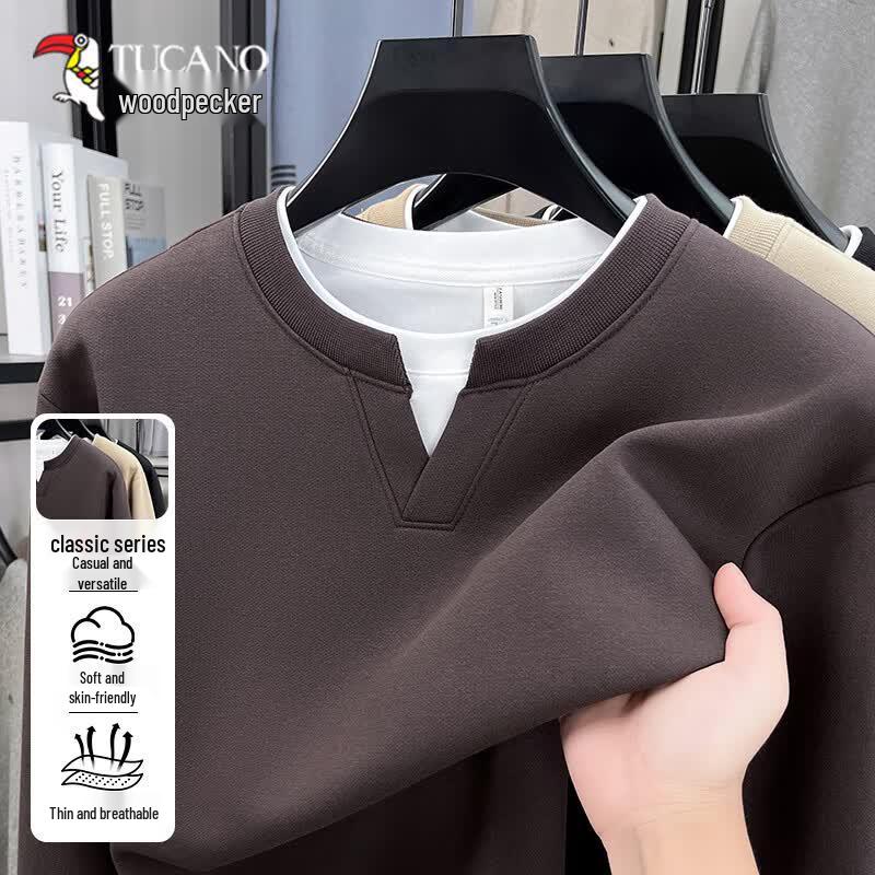 TUCANO Men s Crewneck Long Sleeve Sweatshirt XL