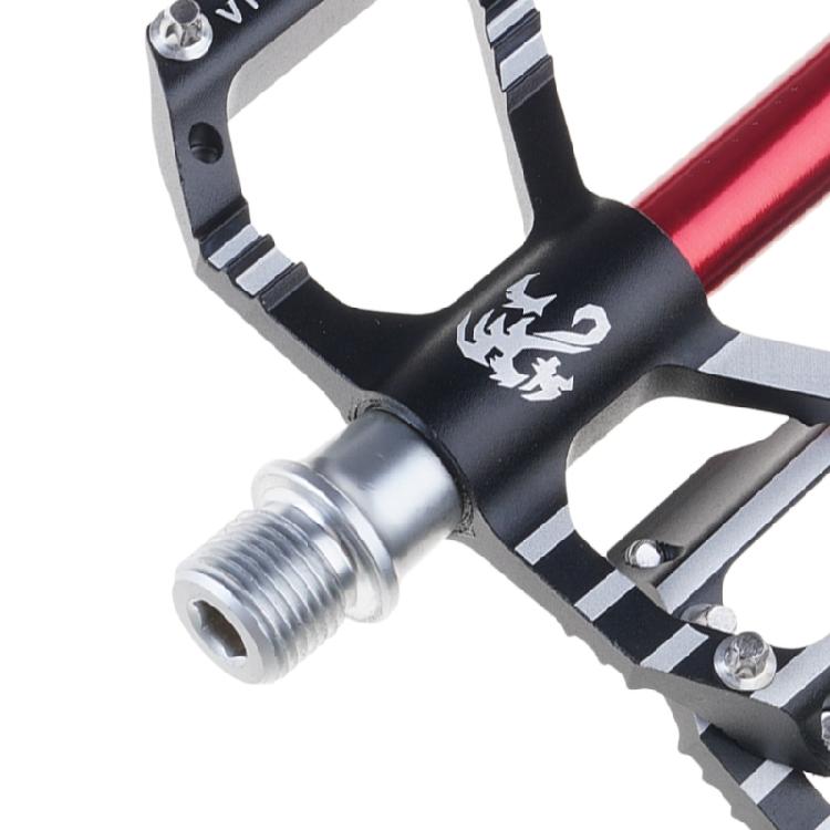 Flat Pedal 3 Seal Bearings Nonslip Aluminum Alloy Bicycles Pedals Cycling Platform Pedals for Road Bike Cycling