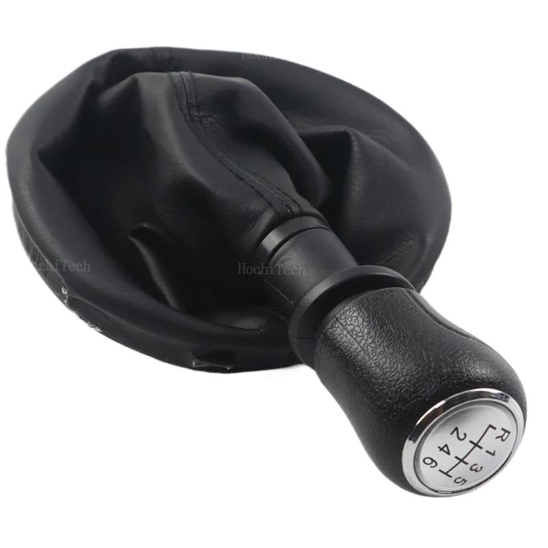 Fit For Volkswagen VW Transporter T5 T5.1 Gp 2003-2011 T6 Car 5 6 Speed Leather Gear Stick Shift Knob