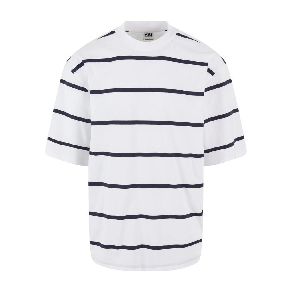 Urban Classics Mens Stripe Oversized T-Shirt