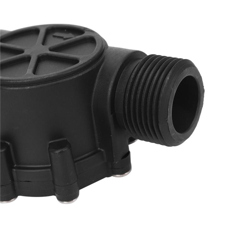 A96I-4Pcs Water Flow Sensor DN25 DC3.5-24V 1 Inch 2-100L/Min Hall Flowmeter Heat Pump Water Heater Flow Meter Switch Counter